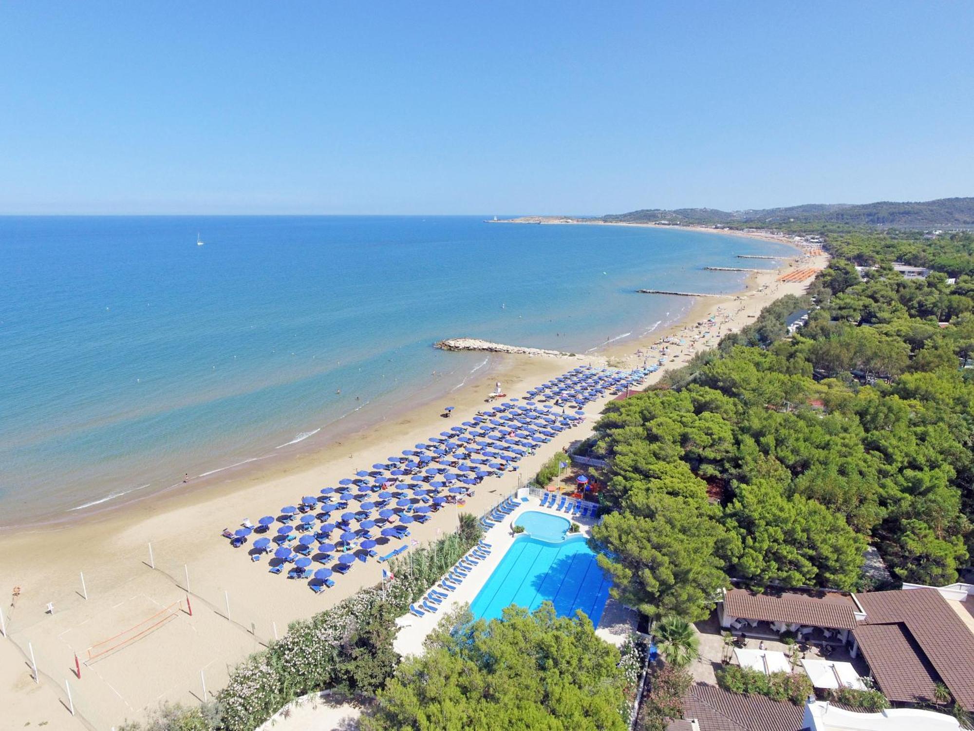Villaggio Gabbiano Beach Vieste Exterior photo